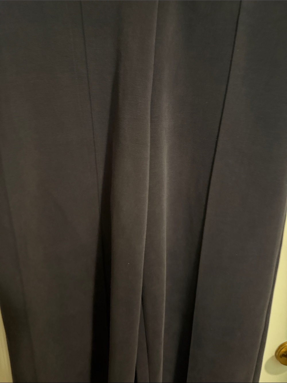 Christian Siriano Navy Wide Leg Pants - Picture 2 of 6